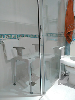 cambio de bañera por ducha preparada para personas con movilidad reducida